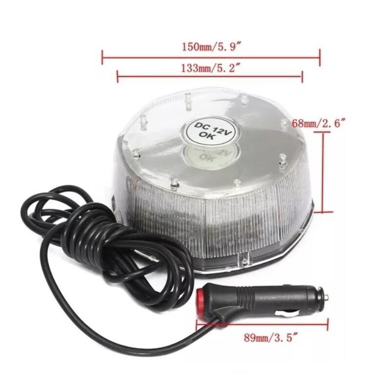 Новый дизайн, 240 светодиодных круглых мигающих стробоскопов, автомобильных грузовиков, аварийных предупредительных сигналов на крыше