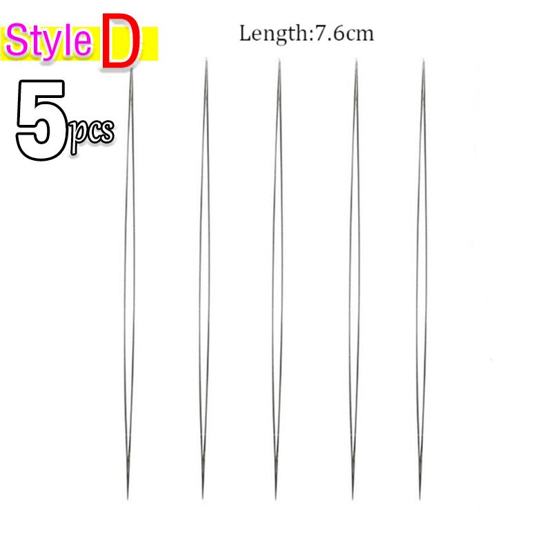 Иглы для бисера Иглы для бисера Иглы с большим ушком DIY Иглы для бисера Складные булавки для бисера Открытые иглы для инструмента для изготовления ювелирных изделий
