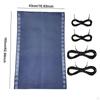 Chair Replacement Fabric Folding Lounge Repair Cloth Breathable with 4Pcs Cords