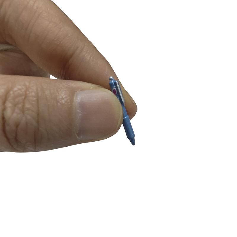 1 шт. 1/12 кукольный домик мини шариковая ручка миниатюрная сцена для изучения модель аксессуары металлическая цветная ручка кукла игрушка