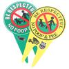 Double Sided No Pooping Dog Sign No Peeing Dog Sign With Stake Garden Signage