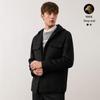 Navigare Men's Winter Hooded Wool Coat