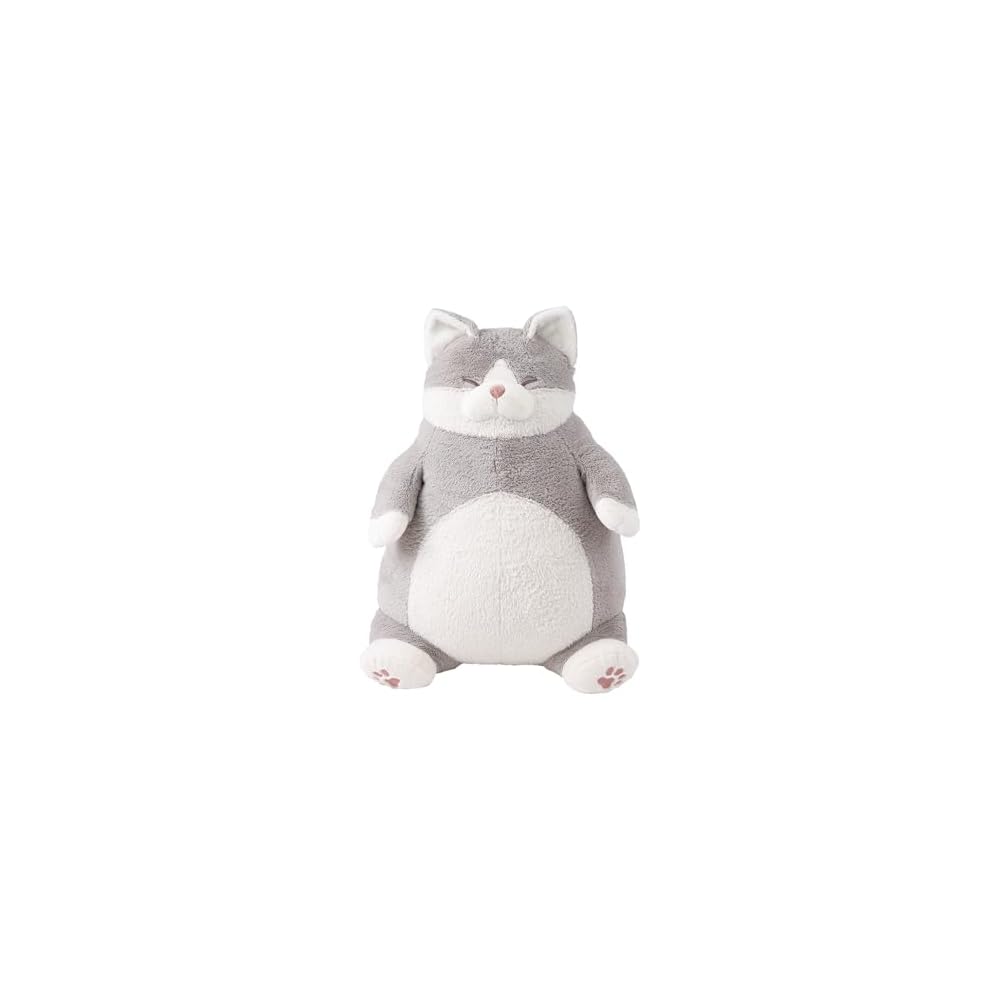 Ribheart Big Size Cat Plush Toy - Cat Affirmation - Katsuo (Bicolor Cat) - Approx. 58cm in Length -
