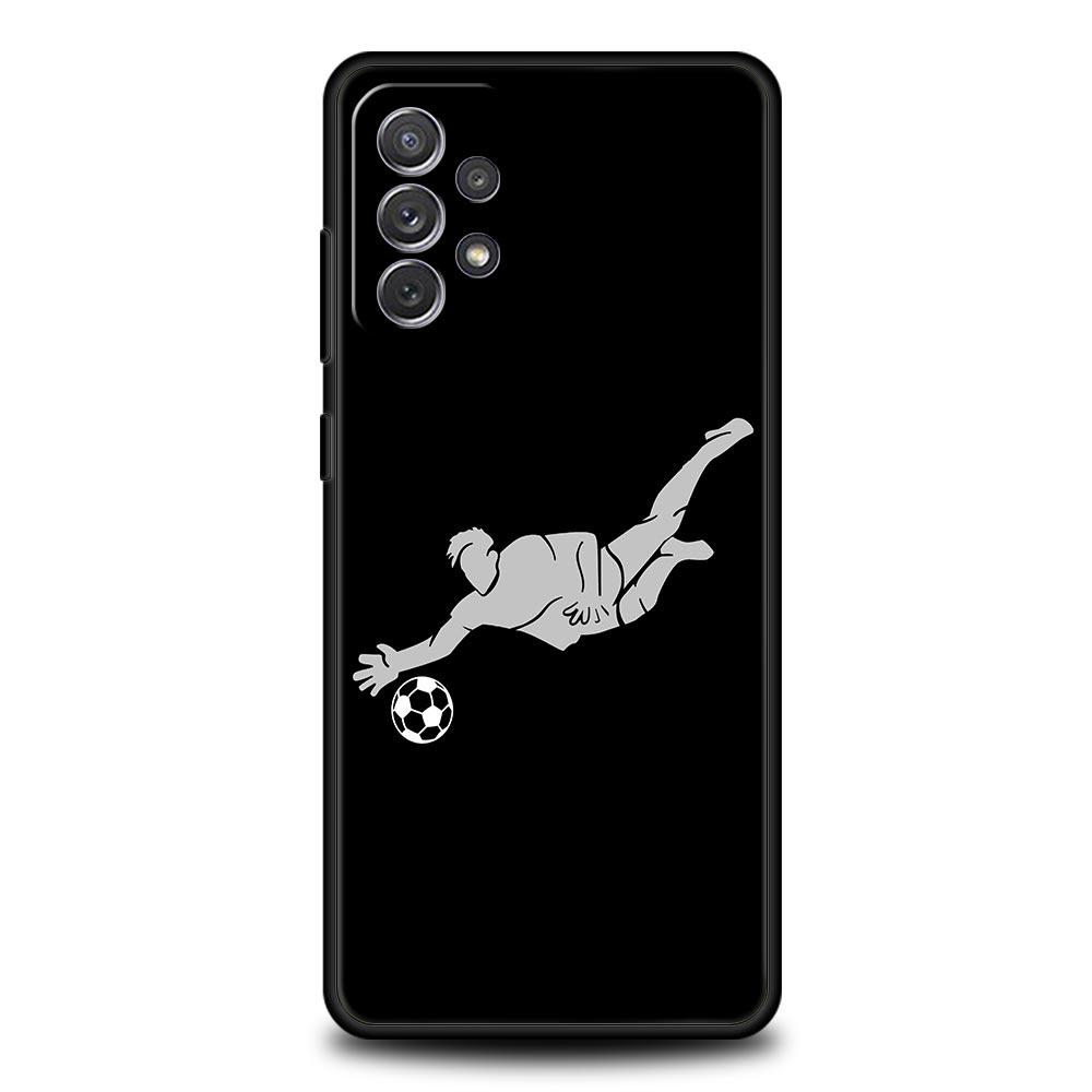 Чехол для телефона Samsung A13 A51 A71 A41 A31 A21S A11 A01 A03S A12 A32 A52 A22 A23 A33 A53 A73 5G, чехол для футбола, футбольное искусство