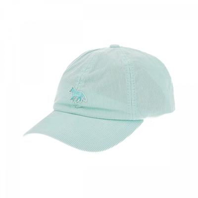 Maison Kitsune Mm06108ww9010 P305 Вельветовая бейсболка с нашивкой Baby Fox