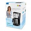 Drip Coffee Maker - TM Electron - 1000W - 1.5 L - 12 Cups - Removable Filter