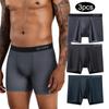 3 шт. Мужские трусы Удобное нижнее белье для мужчин сексуальные трусы-боксеры Вентиляция Мужские трусы Ice Боксеры мужские Трусы-боксеры бренд