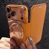 Чехол-кошелек с магнитной застежкой и слотом для карт с покрытием для iPhone 11 12 13 14 15 16 17 Pro Max, прозрачный, складной, кожаный, флип-чехол