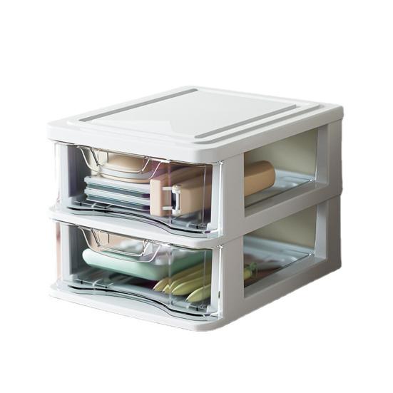 Ящик для хранения косметики, прозрачные принадлежности для спальни с ручкой, ящик для хранения мелочей, контейнер, прочный контейнер для хранения предметов