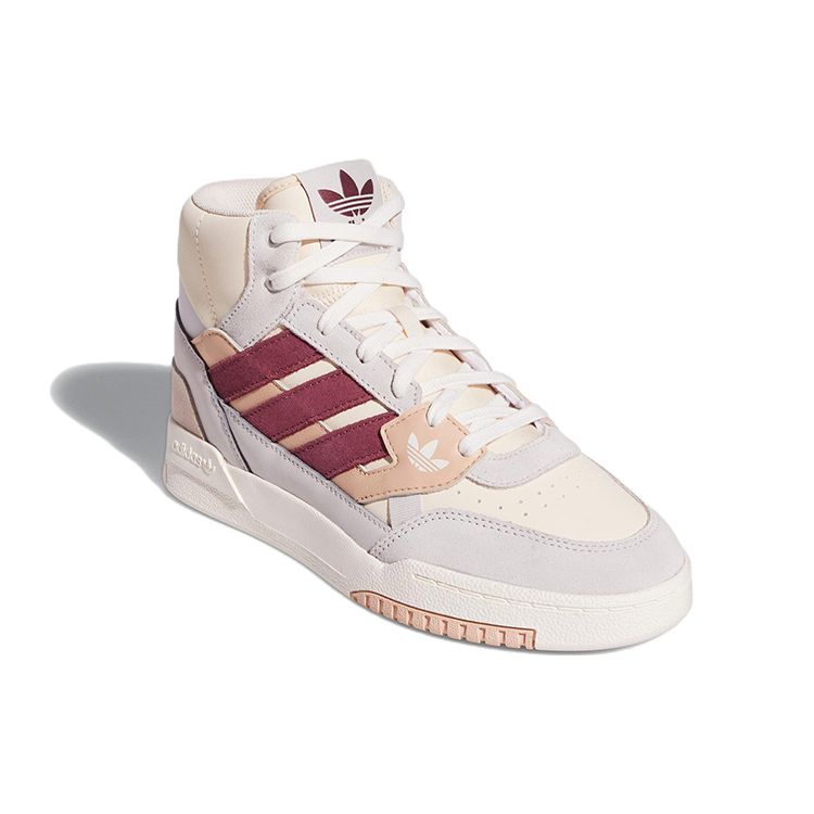 adidas Drop Step SE Ecru Tint Quiet Crimson Женские кроссовки Кремовый Halo-Blue HR1419