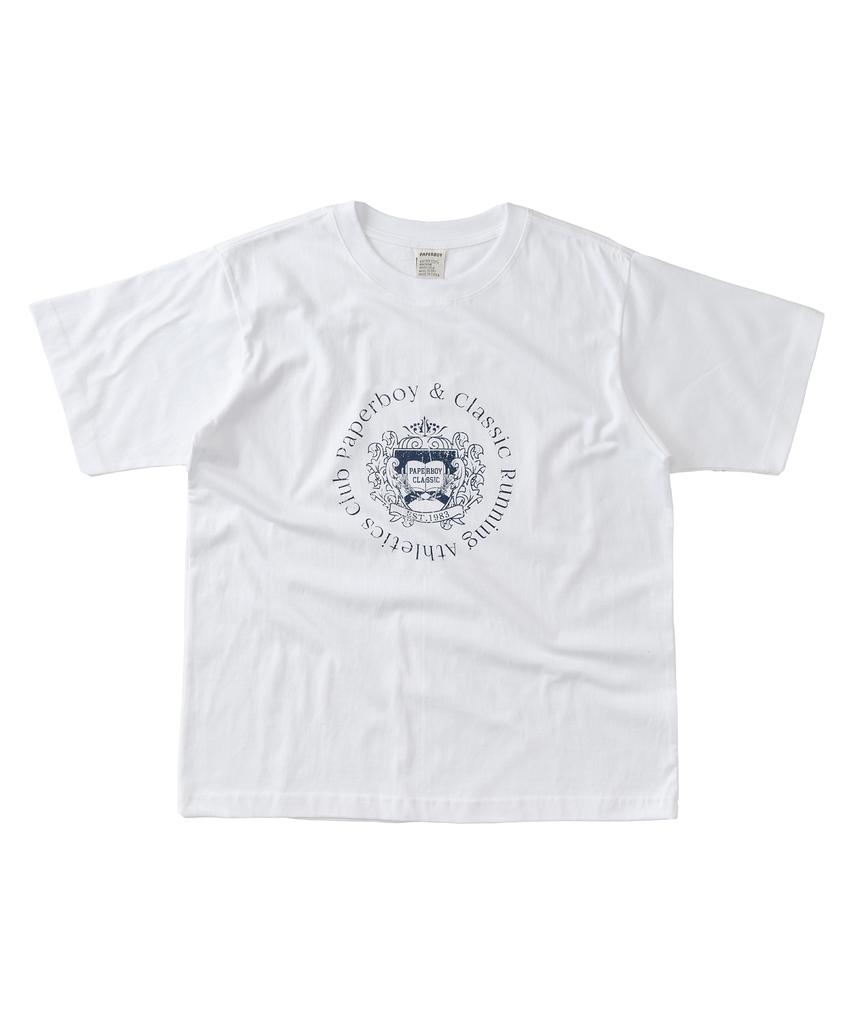 БУМАГОНОСЧИК Футболка с коротким рукавом County - Белая