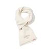 HUNTER [UNISEX] Ribbed Knit Cashmere Scarf - Ivory HBW0001CNZIVO