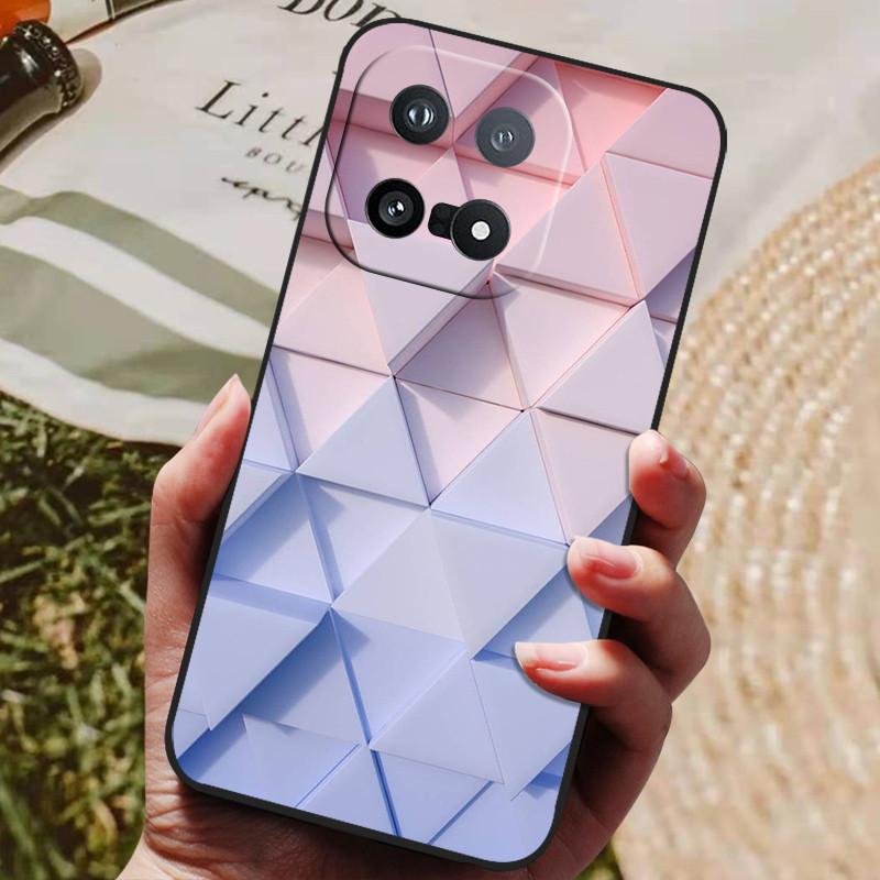 Чехол для телефона для VIVO IQOO 15 Задняя крышка Противоударный чехол Черный силиконовый мягкий чехол Coque для VIVO IQOO15 Версия для Китая Чехлы Fundas