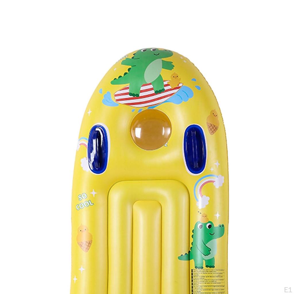 Детская надувная доска для серфинга ПВХ Портативный серф-поплавок Водные развлечения