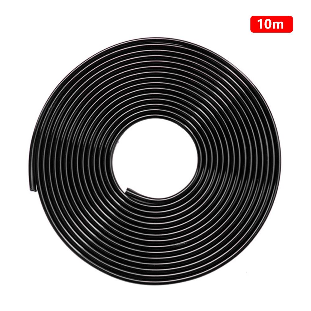 2/5/10M защитная полоса для кромки двери автомобиля, шумоизоляция, хромированные уплотнительные полосы, уплотнительная полоса для двери автомобиля, звукоизоляция, защита двери