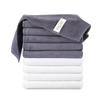 VKCHEF Kitchen Kitchen Hand Dishcloths with Kitchen Set of 10 Dark Gray 4 Towels, Cloths, Dishcloths, Towels, Dishcloths, Loops, Quick-Drying Towels,