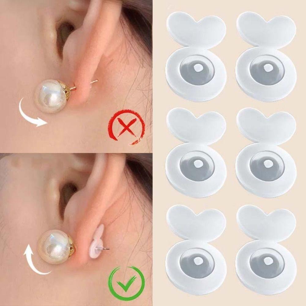 60-80Pcs Anti Eversion Supportive Earrings Lifters Unique Earring Backs  Earring Support