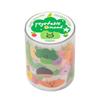 1-Roll Cute Cartoon Tape Stickers, Adorable Character Patterns, for Journal Decoration & Scrapbooking