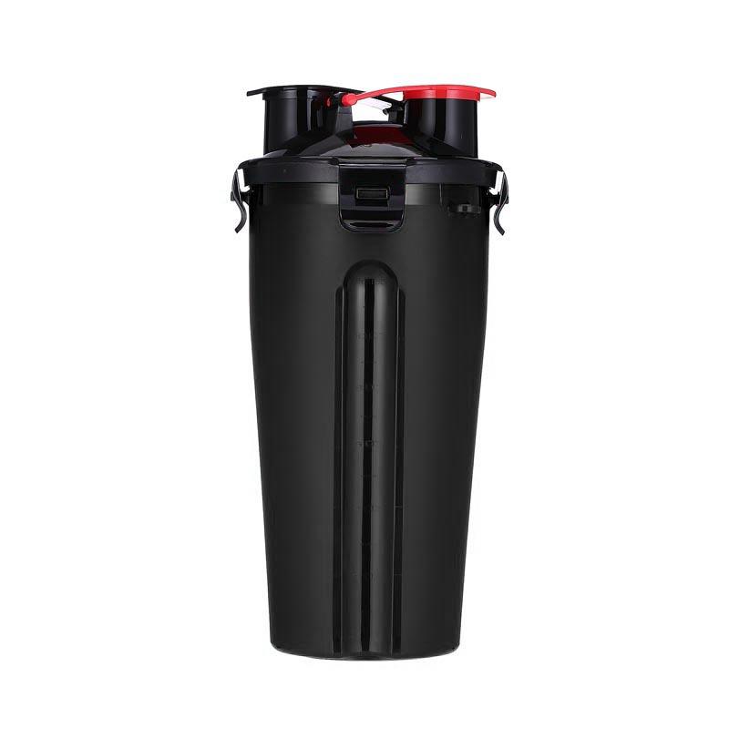 Дорожная бутылка для воды для домашних животных 2 в 1, складная миска для корма, чашка для напитков, контейнер для еды, силиконовая уличная портативная кормушка двойного назначения для кошек и собак