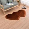 Коврик у кровати, коврик для эркера в спальню с имитацией шерсти, коврик для пола с длинным ворсом, одеяло для окна в гостиной