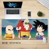 Кожаный Анимационный Коврик для Мыши Dragon Ball Коврик для Мыши Очень Длинный Защита Запястья Японское Аниме Горячая Кровь Сон Гоку Вегета Человек Коврик для Клавиатуры Настольный Коврик