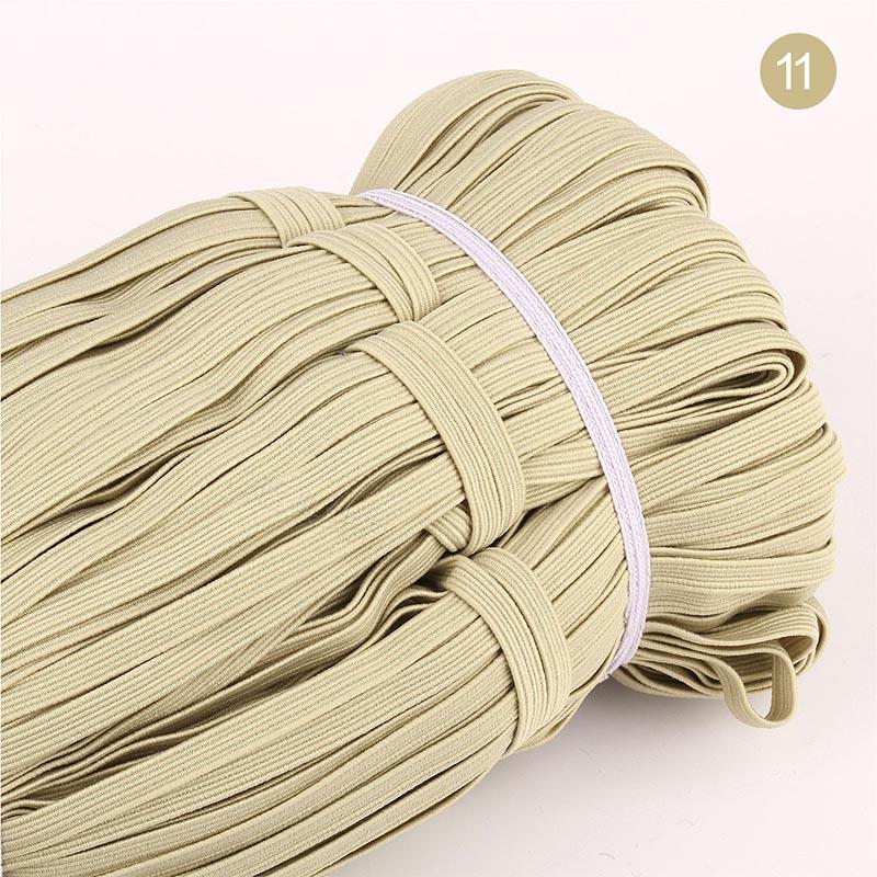 30 м эластичная резинка 0,6 см, тонкая плоская повязка на голову, аксессуары для волос, сделай сам, для одежды, обуви, аксессуары для шитья