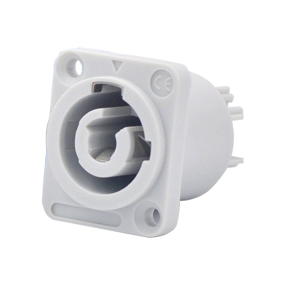10 Pc/bag Durable Powercon Connector Male Plug Blue/White 3 Pin Speaker Plug  Beam Lamp