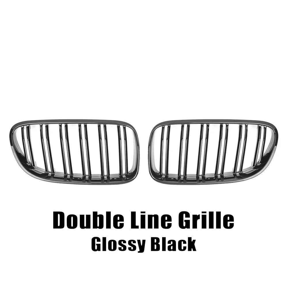 Решетки переднего бампера для BMW 3 серии E92 E93 2010-2013 стиль двойной линии двойные ламели