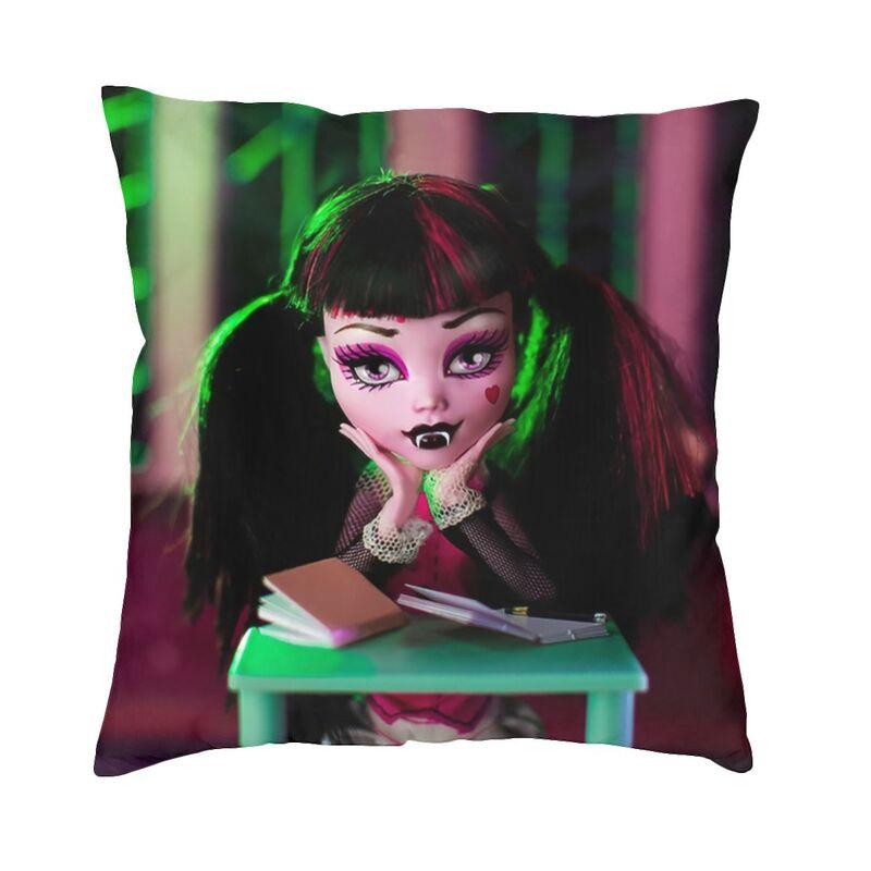 Дракулаура девушка Monster High Роскошные пледы наволочки домашний декор мультфильм анимация ТВ автомобиль наволочка