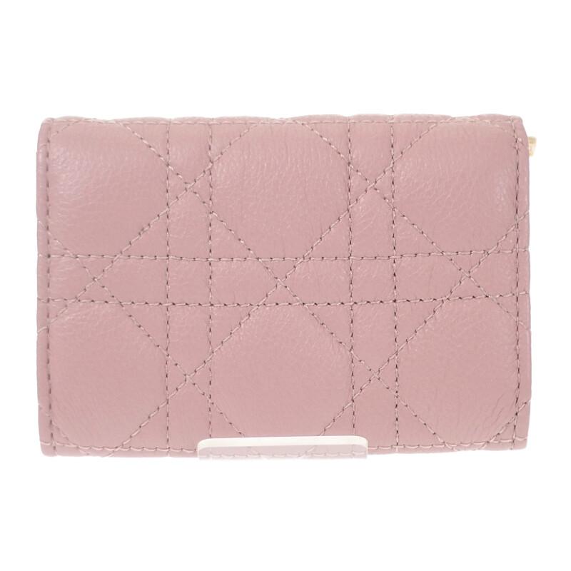 Dior S5132UWHC77P Bifold Wallet Pink Women