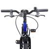 Kids  Bike 22 Inches for Ages 7 12 Blue and Black