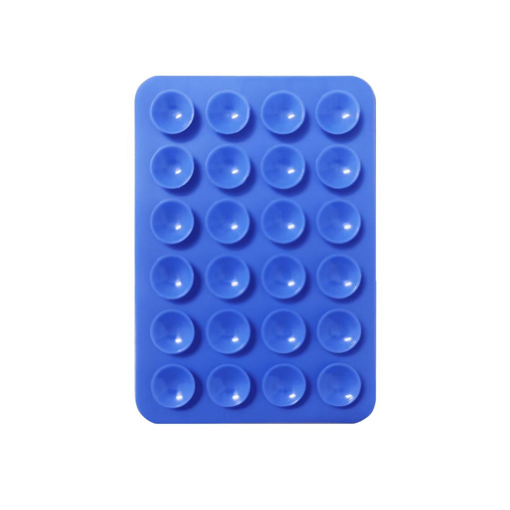 Черная силиконовая противоскользящая подставка для телефона: 24 Портативные, Минималистичные Наклейки на Присосках