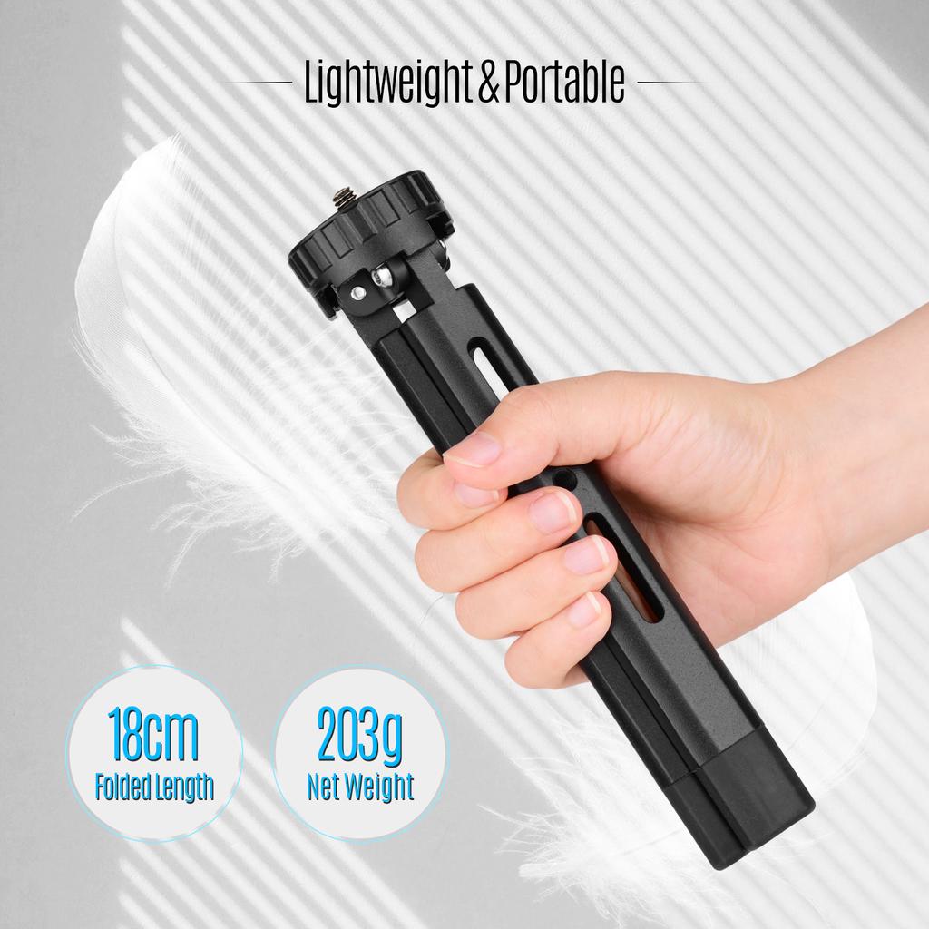 Desktop Metal Tripod Stand 1Celsius4 inch Screw 4 Levels Height for Camera Stabilizer Compatible with Crane 3SCelsiusWee