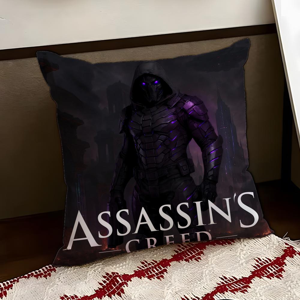 AAssassins GameCreed SShadows Cushion Cover Reversible Soft Durable Pillow Cover Home  Car MultiScene Use for Daily Comfort