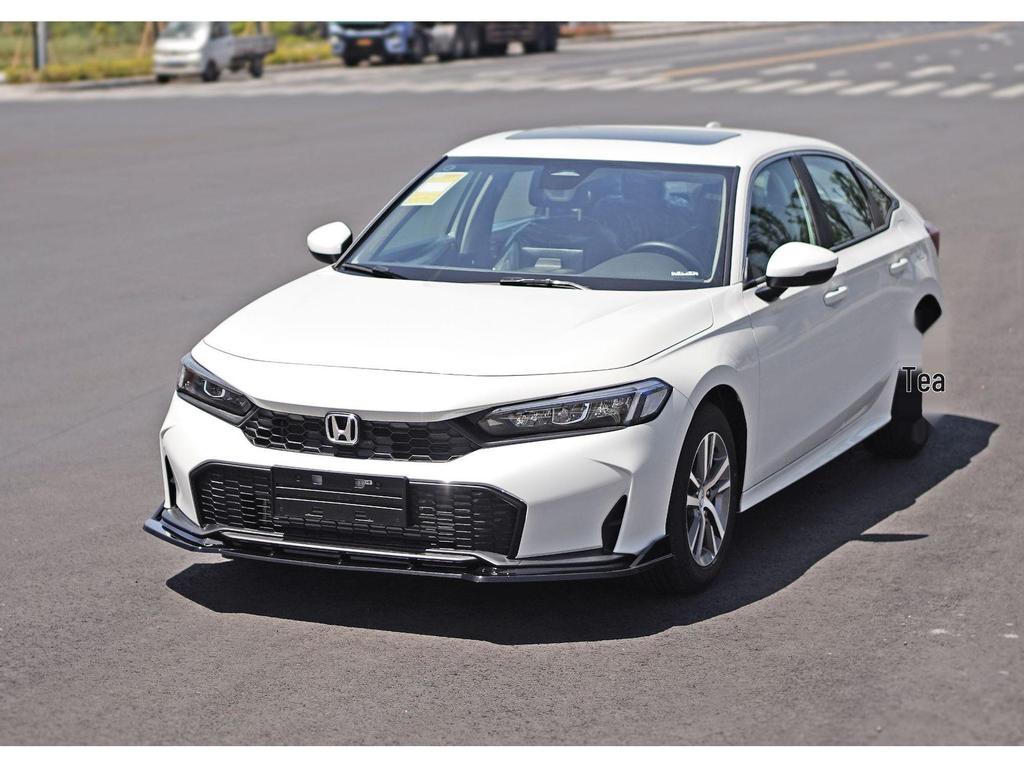 Передний сплиттер для Civic 11.5-го поколения 2025 года: Простая установка без сверления для неразрушающего обновления переднего сплиттера и комплекта обвеса.