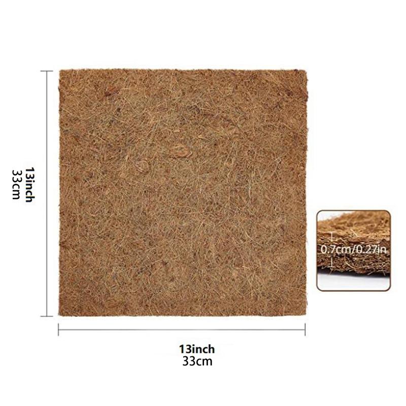 6/10 шт. Моющиеся подстилки для гнезд из натурального волокна для компостирования кур, несушек, ящики для гнездования кур, подстилка для курятников