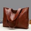 2024 Autumn Women's Large Korean Style Versatile Handbag - Simple, Spacious Shoulder & Tote Bag
