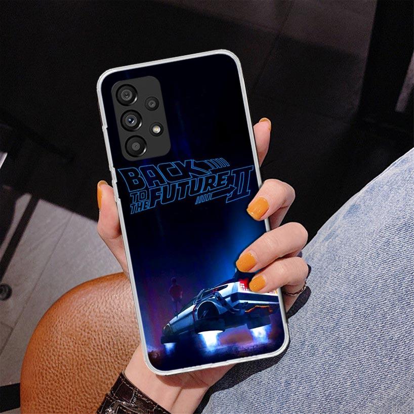 Чехол для телефона Машина времени Назад в будущее для Samsung Galaxy A17 A16 A15 A14 A13 A57 A56 A55 A54 A53 A37 A36 A35 A34 A33 A26 A2