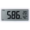 Kingjim The Large CO2 Monitor White CD100-W