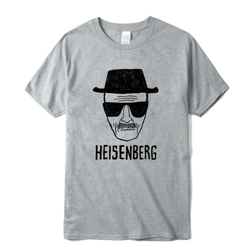 Unisex Fashion Casual Top Quality Short Sleeve Cotton Blend Loose Heisenberg Printedtshirt Casual Unisexs Tshirt Cool Summer Unisex Tops