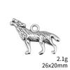 2025 Trend Charms Bulk Tiger Lion Wolf Charms Подвеска Сувенирная подвеска для творчества