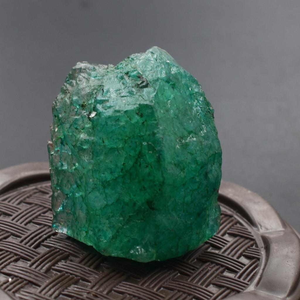 Natural Green Emerald 272.05ct Rough Certified Loose Gemstone