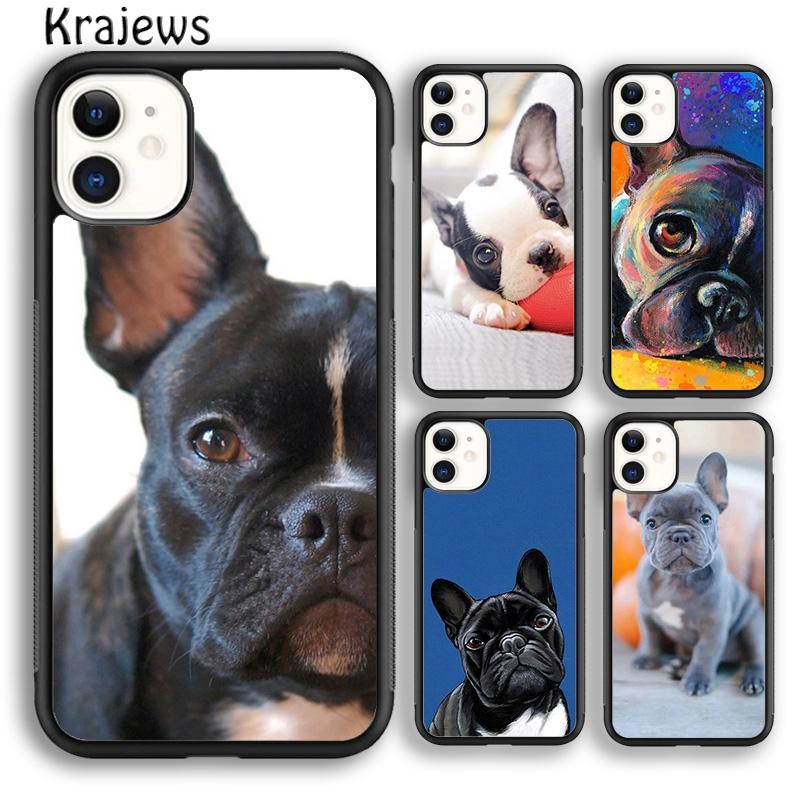 Смешной Чехол для Телефона с Французским Бульдогом Для iPhone 17 Air 16 15 14 plus 12 13 pro max coque Оболочка Fundas