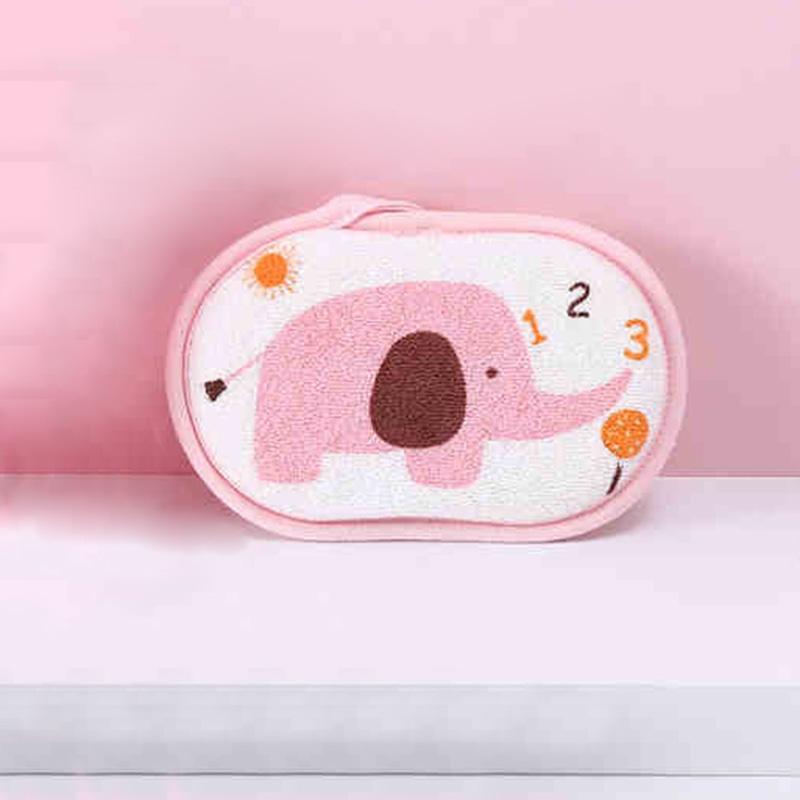 Baby Bath Sponge, Baby Bath Towel That Does Not Harm the Skin, Children's Special Scrubbing Towel for Washing Face