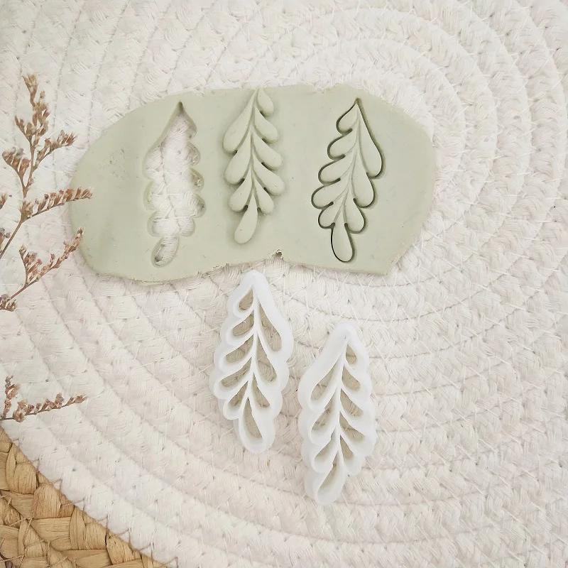 Мягкие керамические серьги, форма для резки, сердце Rainvow, неправильная геометрическая форма, форма для резки Caly, инструмент для самостоятельного изготовления ювелирных изделий, кулонов, гончарных изделий