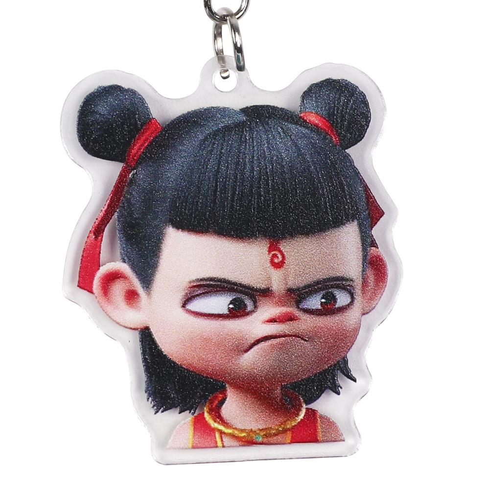 Брелок Nezha Фигурка Игрушка Ao Bing Подвеска для Мужчин Женщин Рюкзак Смешной Подвеска Брелок
