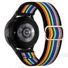 Эластичный блестящий ремешок для Samsung Galaxy Watch 6/5/pro/3/4/classic/Active 2 20мм/22мм браслет Bohemian Pride ремешок для Huawei GT 3-2-e