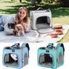 Breathable Mesh Pet Carrier Backpack Portable Dogs Tote Safe Cats Carrying Case  Walking
