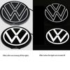 YKPSC1 Compatible with ACC/Radar VW Light up Emblem light for Golf7.5/Passat /Polo /Tiguan/T-Roc/T-Cross/Arten
