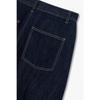 Studio Tomboy Side Pleats Balloon Fit Denim Skirt  9106262202ar 